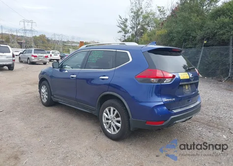 2017 Nissan Rogue Sv из США, поврежденный, VIN JN8AT2MVXHW020332